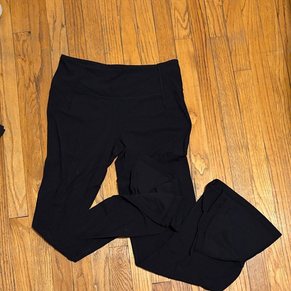 lululemon athletica Black Boot Cut Pants